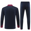 Inghilterra Felpe da Allenamento Quarto-Zip 2024-25 Nera - Uomo